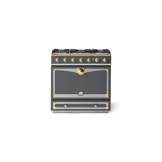 LaCornue 130750 ALBERTINE 90 DF GRAPHITE Brass-EU