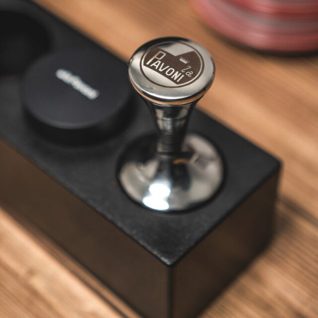 LaPavoni LPAPREPR01 , La Pavoni Stainless Steel Coffee Tamper Semipro Machine