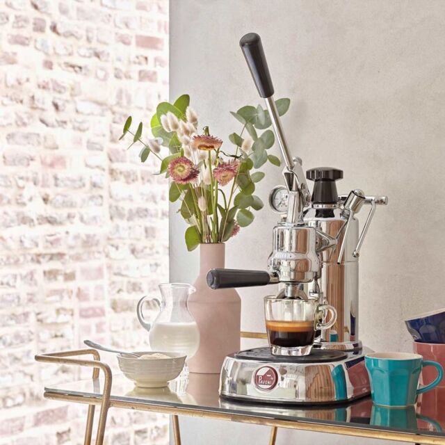 LaPavoni LPLPLQ01UK Stainless steel, La Pavoni Professional Lusso Lever Coffee Machine 