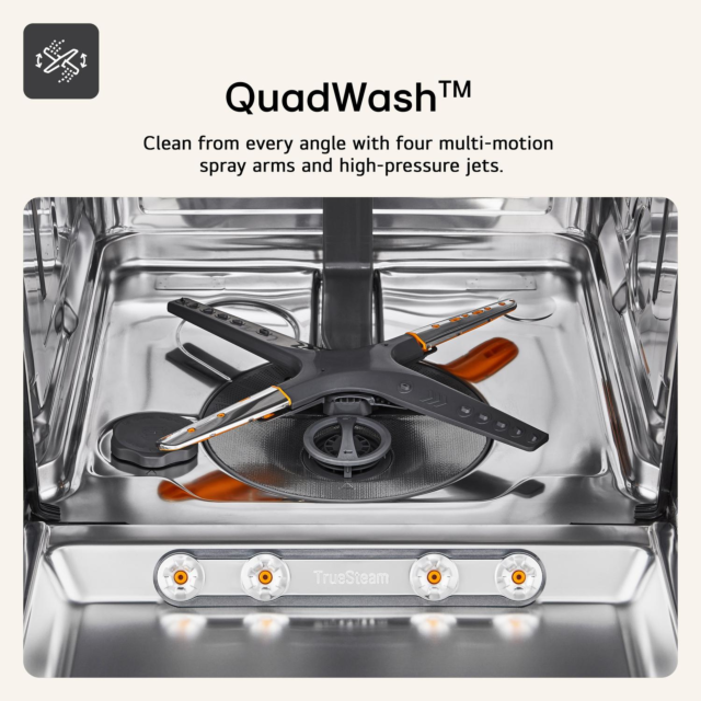 LG QuadWash DB273TX Dishwasher - 14 Place Settings