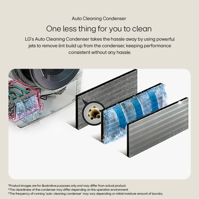 LG FDV709GN Heat Pump Tumble Dryer - 9kg