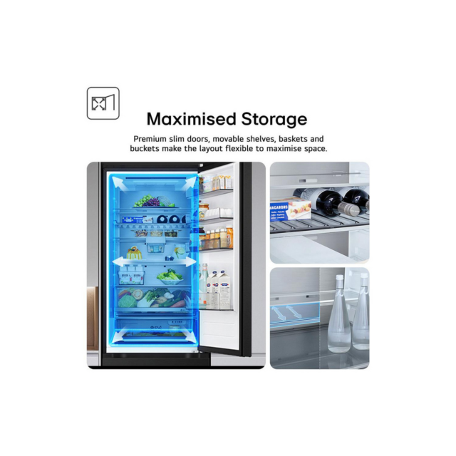 LG GBBW322CPY 69.7cm Total No Frost Freezer Silver