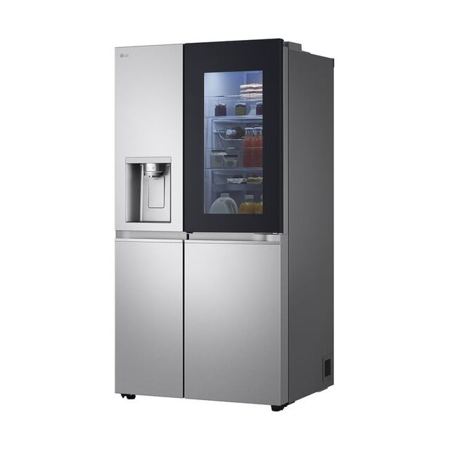 LG GSXE91BSAD Side By Side 91.3cm Non Plumbed - Fridge Freezer - Brushed Steel