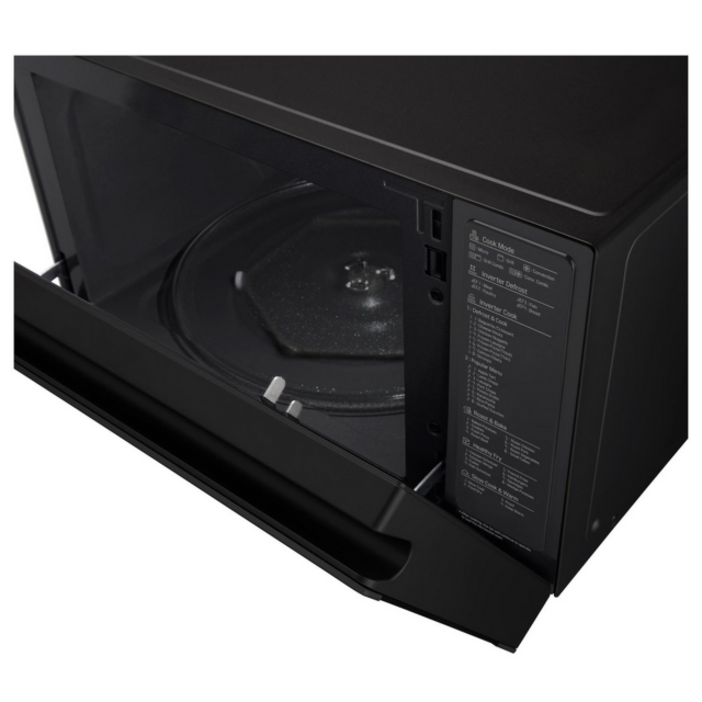 LG MJ3965BPS 39L 1100W Convection Microwave Oven Black