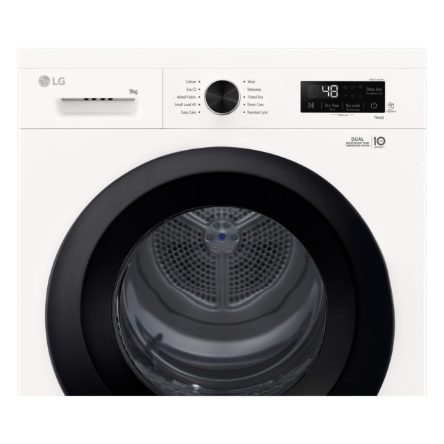 LG RHX1009NWK 9kg Heat Pump Tumble Dryer