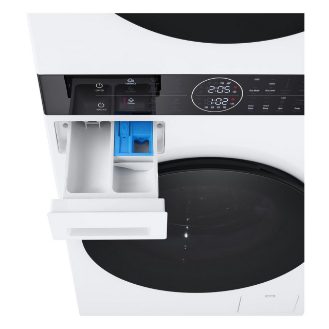 LG WT1210WWF 12kg/10kg 1400 Spin Wash Tower - White