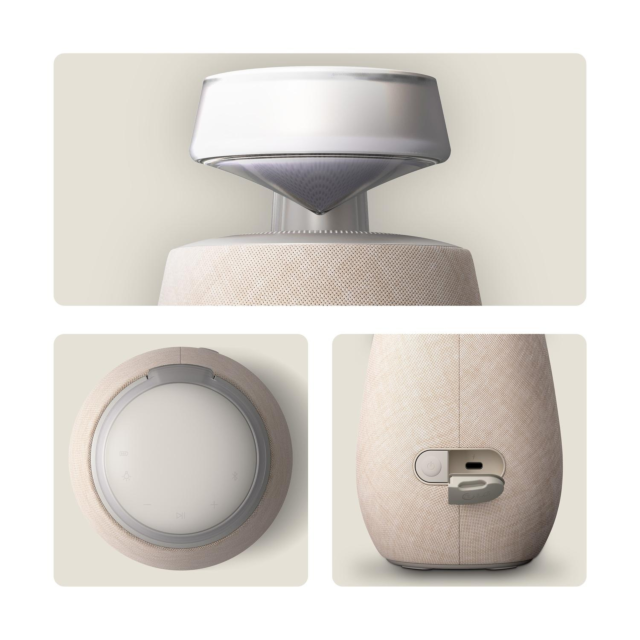 LG XO2TBE.CEUSLLK Xboom 360 Bluetooth Speaker Beige