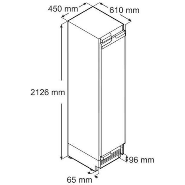 Liebherr Monolith EGN9171 , Monolith NoFrost Freezer with IceMaker