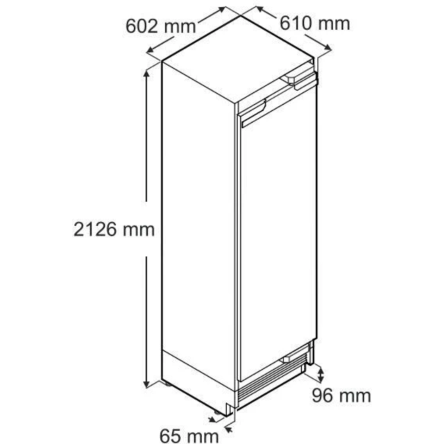 Liebherr Monolith EGN9271 , Monolith NoFrost Freezer with IceMaker
