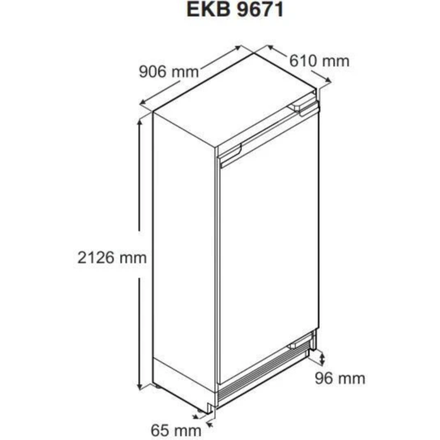 Liebherr Monolith EKB9671 , Monolith BioFresh-Plus Fridge with InfinitySpring