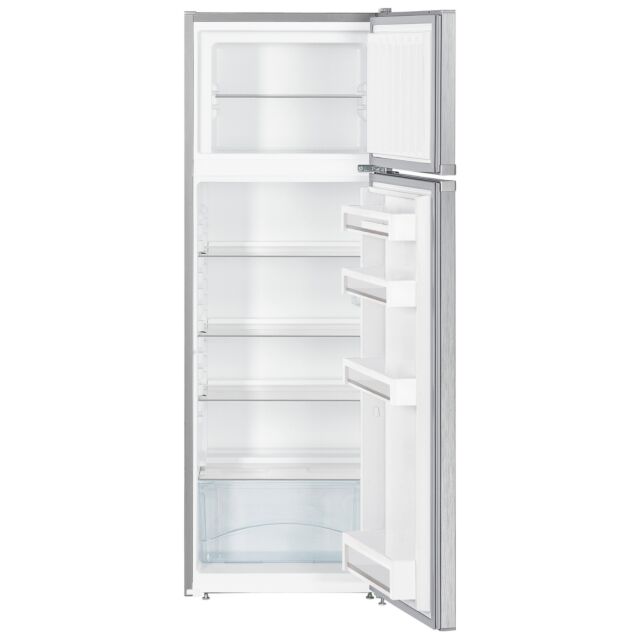 Liebherr CTELE2931 55cm 80/20 Manual Fridge Freezer - Silver