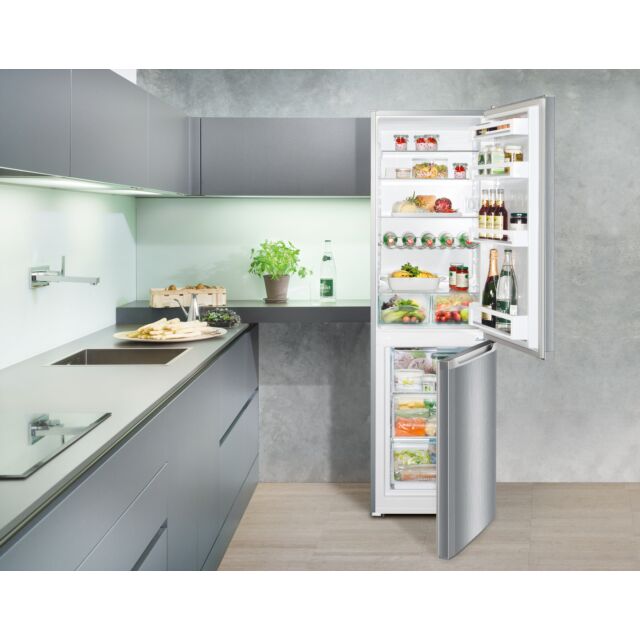 Liebherr CUELE3331 55cm 60/40 Fridge Freezer - Silver