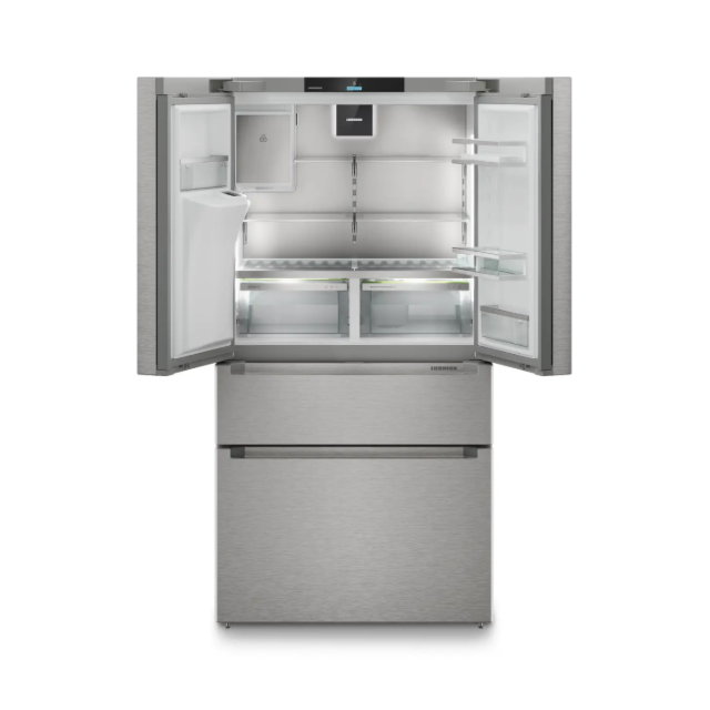 Liebherr MBSDDI9558 Steel Door, 2 Door/2 Drawer, Water + Ice Center (Fixed Water Connection), BioFre