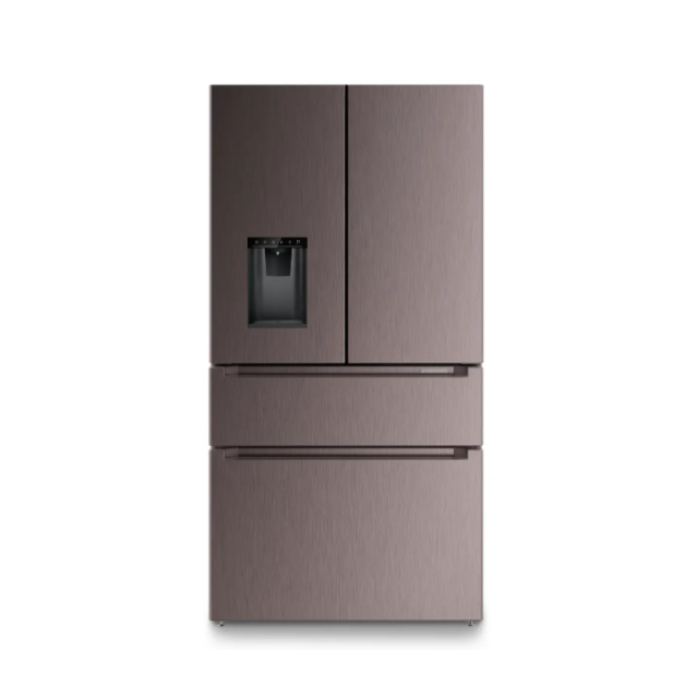 Liebherr MBTSDI9528 TerraSteel, 2 Door/2 Drawer, Water + Ice Center (Fixed Water Connection), BioFre