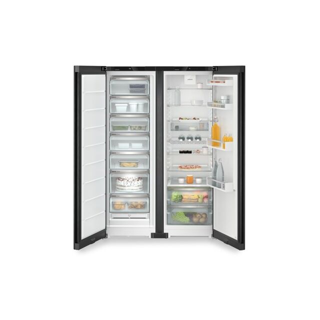 Liebherr XRFbd5220 BlackSteel Door, EasyFresh, NoFrost, 7 Freezer Drawers
