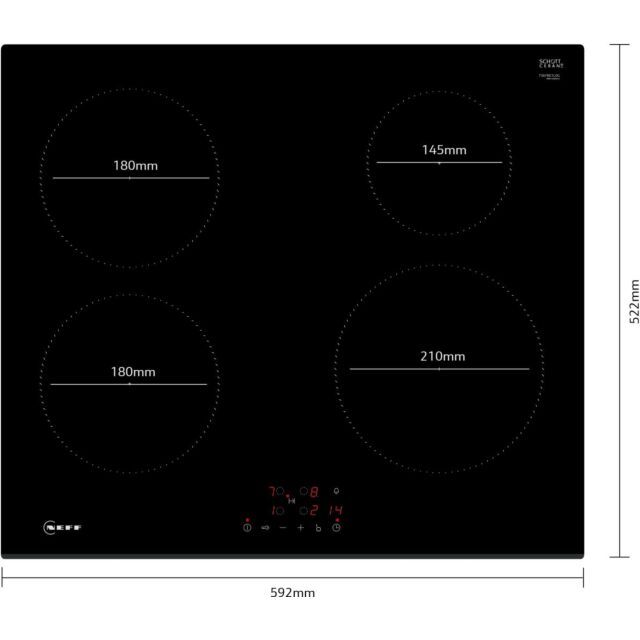 T36FBE1L0G, Induction hob