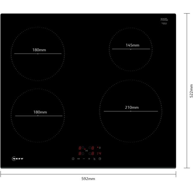 T36FBE1L0, Induction hob