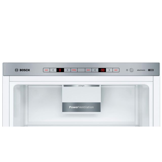 KGE49AWCAG, Free-standing fridge-freezer with freezer at bottom