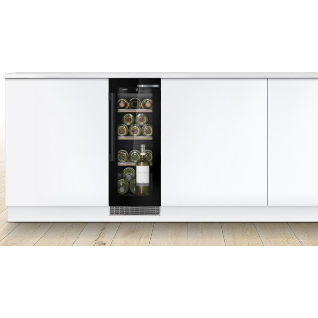 KUW20VHF0G, Wine cooler with glass door