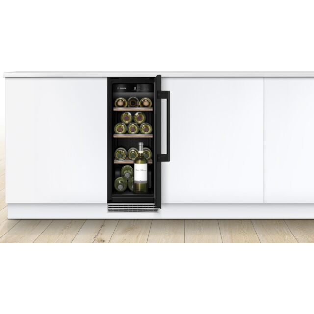 KUW20VHF0G, Wine cooler with glass door