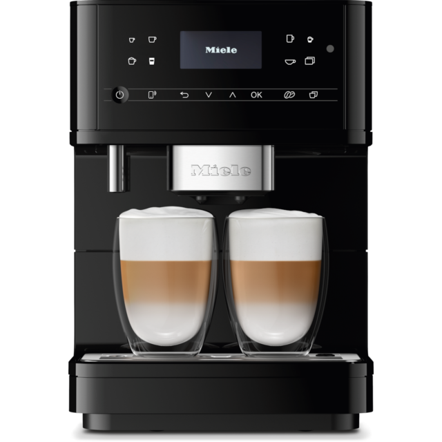 Miele CM6160OBBL Obsidian Black, Bean-to-Cup Coffee Machine; Wide range of beverages; Expert mode; P