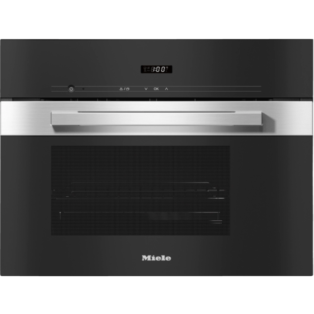 Miele DG2840 Clean Steel, EasySensor,DualSteamtechnology,38litrecapacity,5OperatingModes,SoftOpen/Cl