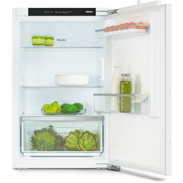 Miele K7125E , 88 x 56cm, Fixed hinge, Vegatable drawer, E energy rating, 3 Shelves, Easy Control, E