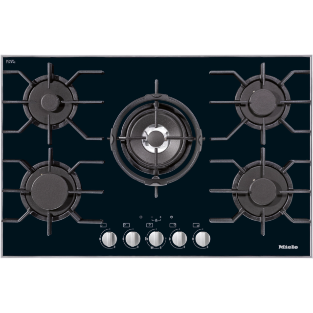 Miele KM3034-1 , 806mmwide,5zonegashobwithwokburner-ceramicbase