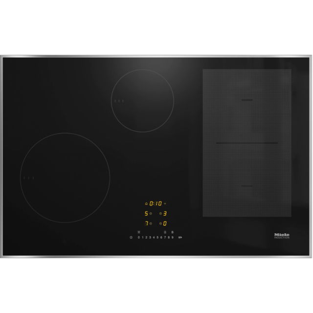 Miele KM7474FR Black, 806mmwide,4zoneinc1PowerFlexzones,Con@ctivity3.0,Wi-FiConn@ct
