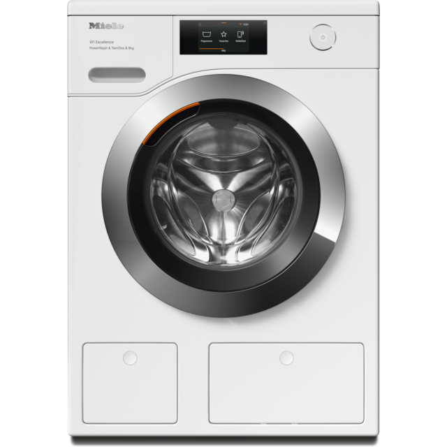 Miele WER865WPS Lotus white - C, 9kgHoneycombdrumwithpre-ironingandLEDlighting,1600rpmspin,EnergyRat