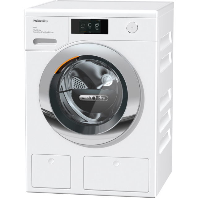 Miele WTR860WPM Lotus white - C, 8kgwash/5kgdry,M-Touch,1600rpmspin,PowerWash,SingleWash,TwinDos,Ext
