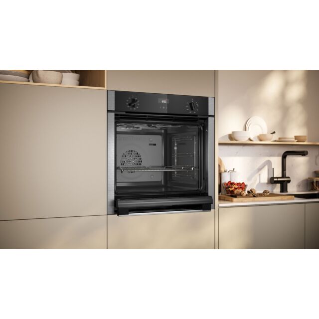 Neff B3ACE4AN3B 59.4cm Built In Electric Single Oven - Stainless Steel