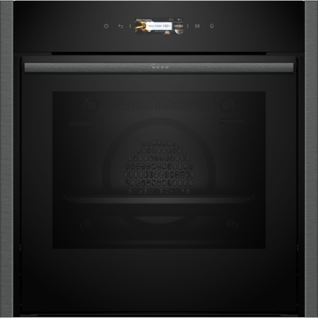 Neff B54CR71G0B 60cm Slide and Hide Built In Electric Single Oven