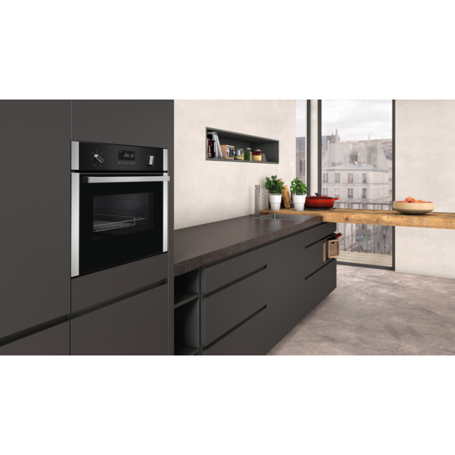 Neff C1AMG84N0B 44 Litre Built-in microwave oven with hot air - Stainless Steel