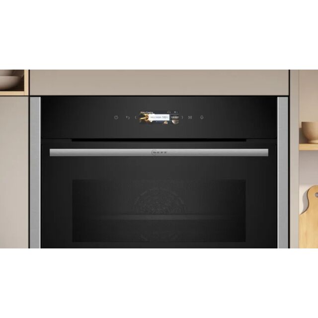 NEFF C24MR21N0B 59.6 Litres Combination Microwave Oven - Stainless Steel