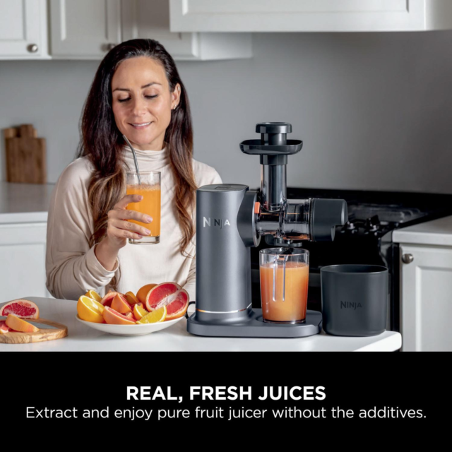 Ninja JC151UK Black Cold Press Juicer with Filter