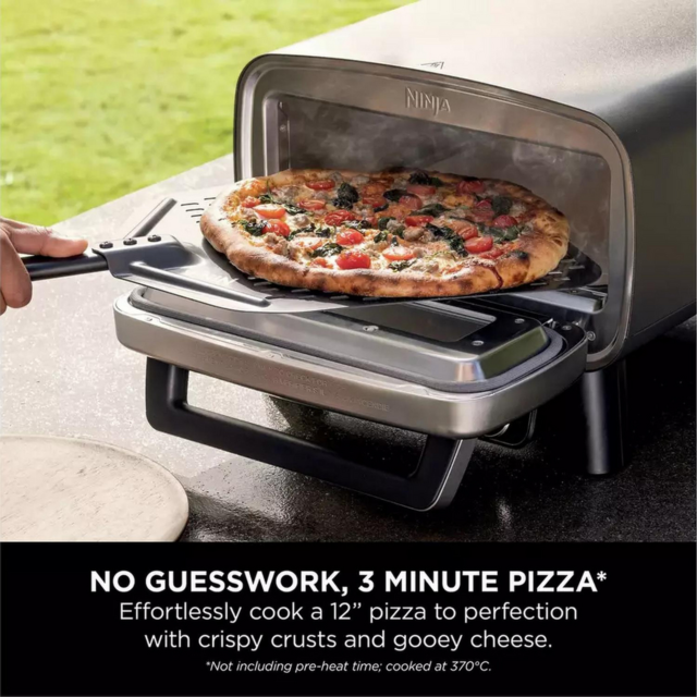 Ninja MO203UK Outdoor Pizza & Air Fry Oven Grey