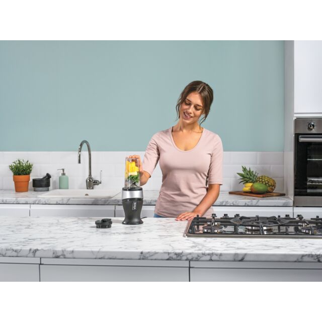 Ninja QB3001UKS Blender and Smoothie Maker - Black/Silver