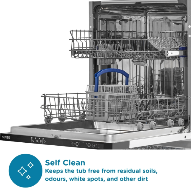 Sensis DWBI0213FSDWA Integrated Dishwasher 13 Settings