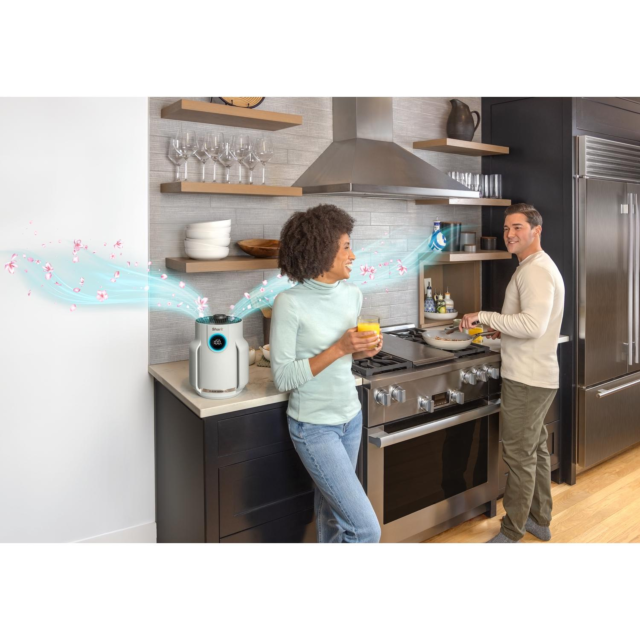 Shark HP072UK Compact Pro Air Purifier - Dove Colour