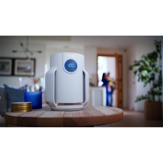 Shark HP072UK Compact Pro Air Purifier - Dove Colour