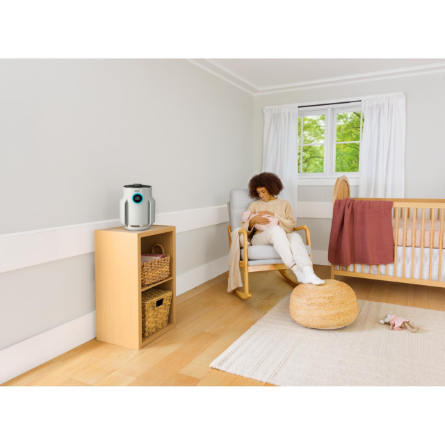 Shark HP072UK Compact Pro Air Purifier - Dove Colour