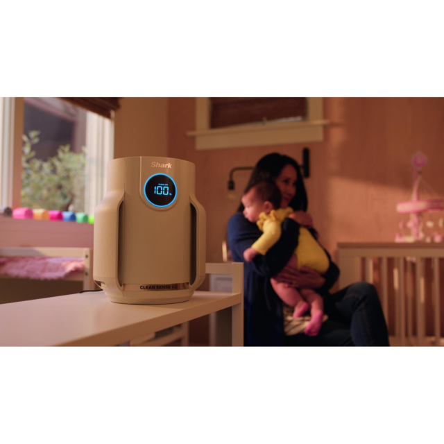 Shark HP072UK Compact Pro Air Purifier - Dove Colour