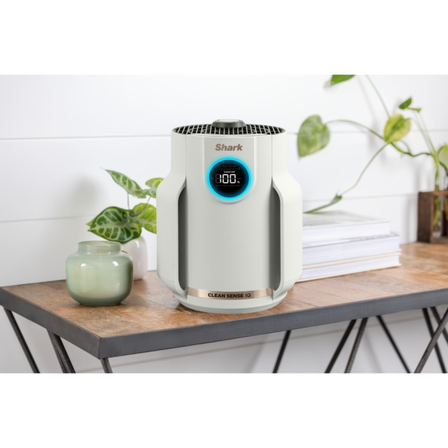 Shark HP072UK Compact Pro Air Purifier - Dove Colour