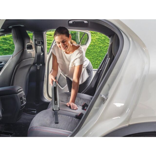 Shark WV361UK Cordless Vacuum Cleaner with Anti Hair Wrap Technology - Run Time 16 Mintues - Steel G