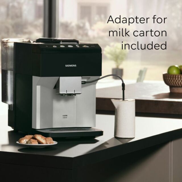 Siemens TP515GB1 Bean to cup coffee machine - Black/Silver