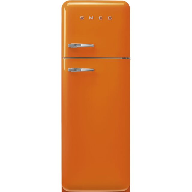Smeg FAB30ROR5 Orange, 60cm 50s Style Right Hand Hinge Freezer over Fridge [Copy]