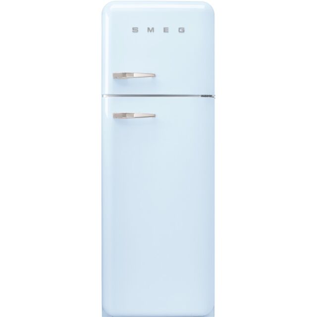 Smeg FAB30RPB5UK Pastel Blue, 60cm 50s Style Right Hand Hinge Freezer over Fridge