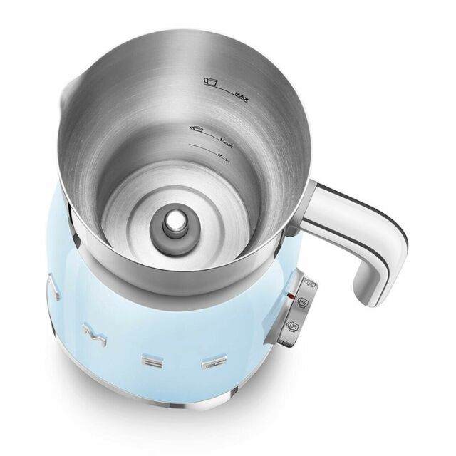 MFF11PBUK Milk Frother in Pastel Blue with Tritan TM Renew