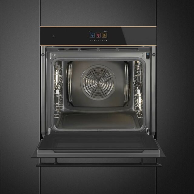 SOP6604S2PNR 60cm Dolce Stil Novo Pyrolytic Steam Oven Copper Trim